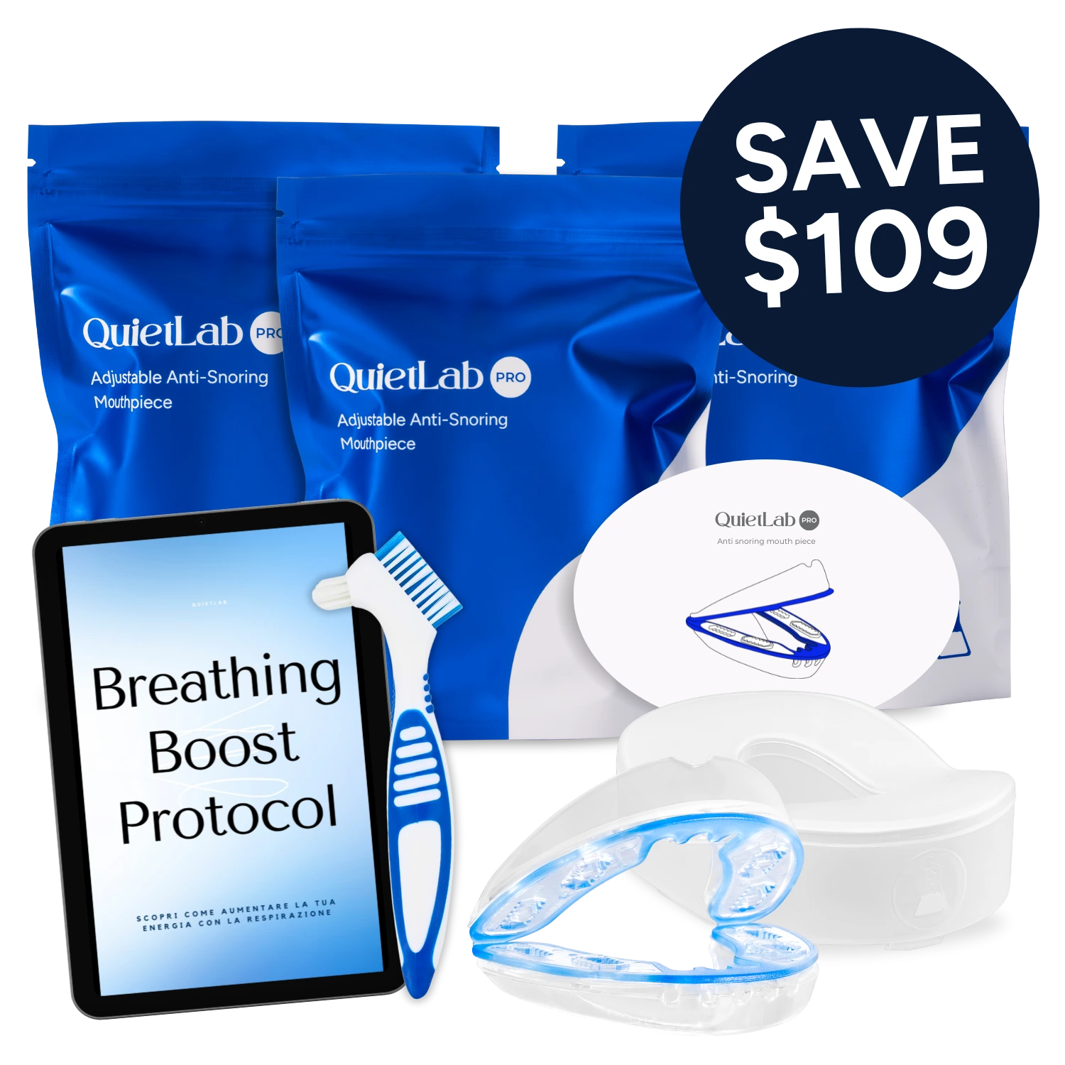 QuietLab Pro® Anti-Snoring Mouthpiece